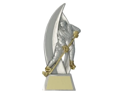 Figúrka Hokej RP60011 strieborná