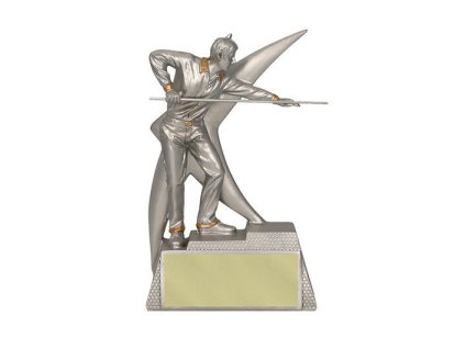 Figúrka Biliard RP7013 strieborná