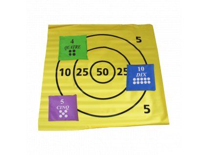 Sada terč + kapsy na házení