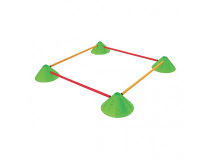 1549101716 MULTI HEIGHT AGILITY TRAINING SET CONES 6 INCH