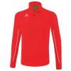 ERIMA tréningová mikina s krátkym zipsom LIGA STAR červená