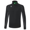 ERIMA tréningová mikina s krátkym zipsom LIGA STAR čierna