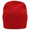 Bonnet tricot rouge Devant MB7925