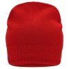 Bonnet tricot rouge Devant MB7925