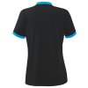 ERIMA dámsky dres MANTUA čierna tyrkysová