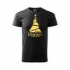 Tričko pánske 1 čierne