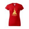 Tričko 1 dámske červené