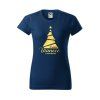 Tričko 1 dámske tm. modré