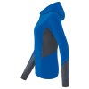 ERIMA dámska bežecká bunda RACING kráľovská modrá