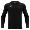 110545 macron dres dlhy rukav rigel hero cierna