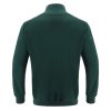 MACRON mikina so zipsom ACHILLES tmavá zelená