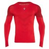 111148 3 macron termo tricko performance s dlhym rukavom cervena
