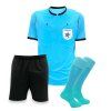 SET Rozhodca KR Blue-B dres+trenky+štulpne (Farba modrá)
