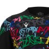 MACRON dres GOLEM čierna graffiti