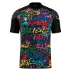 MACRON dres GOLEM čierna graffiti