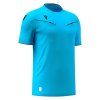 112082 4 dres rozhodca kratky rukav ponnet eco neon modra