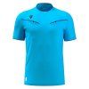 112082 5 dres rozhodca kratky rukav ponnet eco neon modra