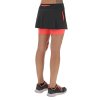 MACRON bežecká sukňa ZELDA čierna lososová