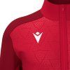 116971 2 macron mikina poseidon na zips cervena