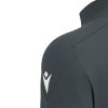 MACRON mikina Anduin so zipsom do 1/4 – antracitová/smotanová