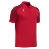117289 4 macron polo tricko baldwin cervene