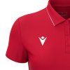 117445 macron damske polo tricko melody cervene biele