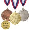 Set medailí ME005 s nálepkou a stužkou