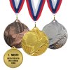 Set medailí MMC0450 s nálepkou a stužkou