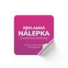 Reklamná nálepka (Veľkosť 900 cm2)