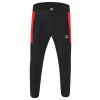 ERIMA vychádzkové tepláky TEAM čierna červená