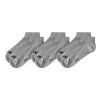 37789 1 erima kratke ponozky 3pack liners siva