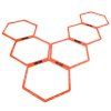 Koordinační žebřík hexagonal TOP Trénink