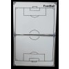 Tabuľa magnetická skladacia futbal 90x60cm