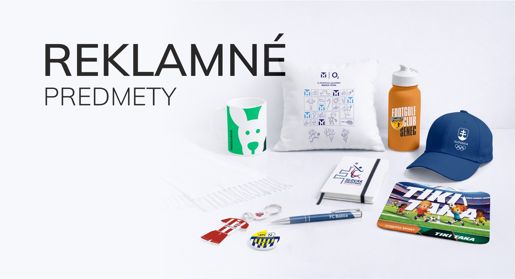 Katalog sportovních reklamních předmětů 2025