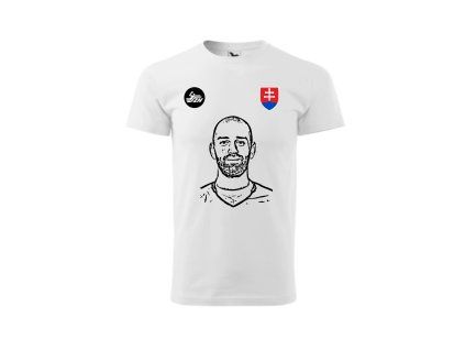 SZH Tričko TOMI biela s číslom