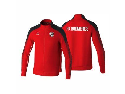 Mikina tréningová  EVO STAR FK Budmerice červená