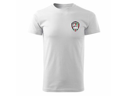 tričko biele predok