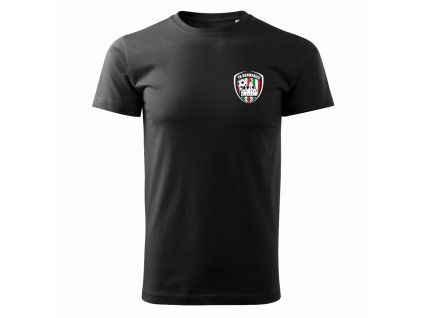 tričko čierne predok