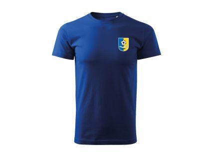 Tričko modrá malé logo predná