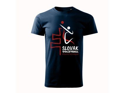 Tričko MUŽI tmavo modrá