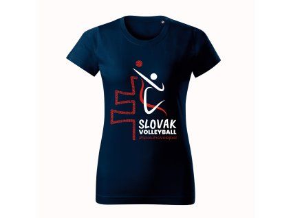 Tričko ŽENY tmavo modrá