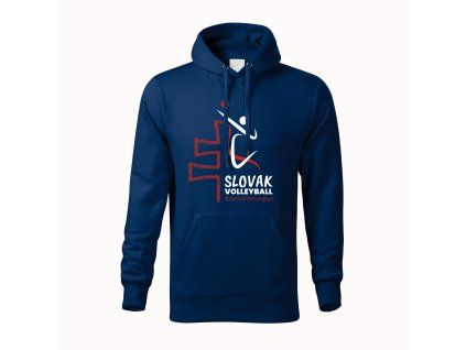 Mikina MUŽI tmavo modrá