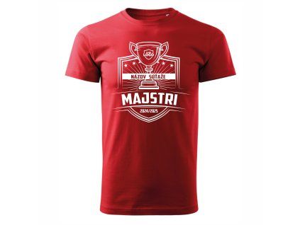 Víťazné tričko B červené