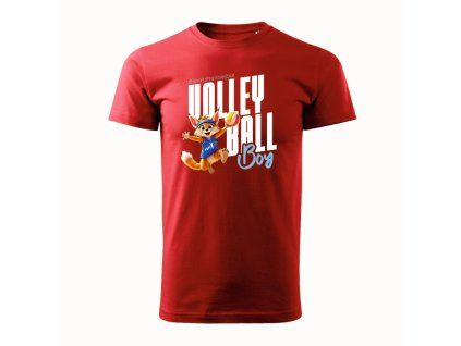 SVF detské červené tričko C BOY