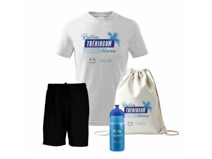 O2 ŠAMT  Detský športový set Graffiti biela