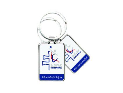 SVF kovová kľúčenka