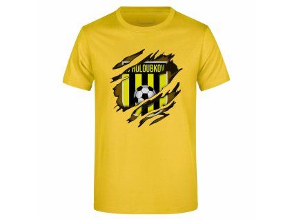 tričko v4 žltá predok