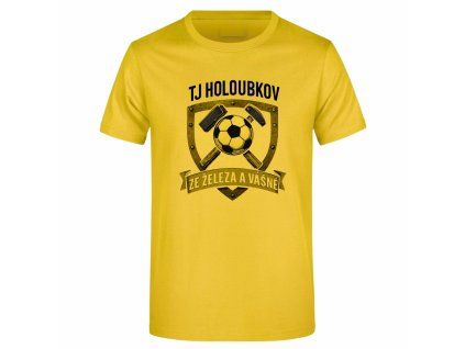 tričko v2 žltá predok