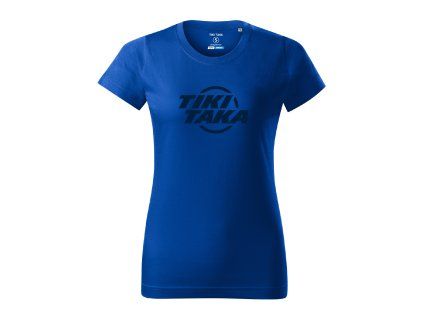 triko damske modra FRONT BRICK navy logo orig
