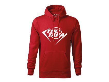 Mikina cervena predek